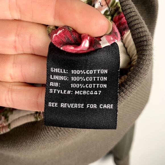 BNCI by Blanc Noir Quilted Utility Hoodie Jacket Small - Picture 4 of 7